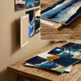 Wallity Set de 12 Cuadros Decorativos MDF Multicolor 20 x 15 cm